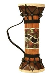 11.5" Wooden Hand Carved Double Sided Drum Djembe African Decor Kids Gift. Fixed Price $34.99.