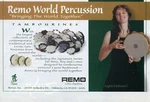 1997 Small Print Ad Of Remo World Percussion Tambourines Layne Redmond. Fixed Price $9.99.