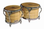 Latin Percussion Generation Iii Wood Bongo Drums Natural LP201A-3. Fixed Price $359.99.