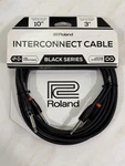 Roland Black Series Interconnect Cable, Dual To 1/4-INCH, 10 Feet. Fixed Price $37.95.