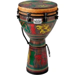 Remo Designer Series Key-tuned Djembe Adinkra. Fixed Price $499.95.