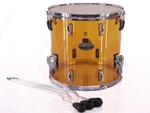 Pearl Crystal Beat 14X13 Floor Tom Acrylic Tangerine Glass New Free Shipping. Fixed Price $309.00.