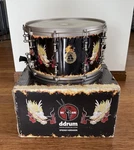 Vinnie Paul Ddrum Signature Series Snare 8 X14 - Original Box Dragon. Fixed Price $1200.00.