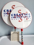 Set Of Remo Lolli-pop Hand Drums Percussion Toy Rhythm Sound San Diego 1998 Logo. Fixed Price $38.94.