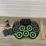 Electronic Roll Up Includes Sticks, 2 Pedals, Speakers. Fixed Price $32.99.