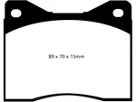 Front Brake Pad Set For 1975 Ferrari 365 GT4 FD217XZ. Fixed Price $160.26.