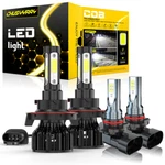 For Dodge Nitro 2007-2009 4X Led Faros Alto/bajo + Kit De Bombillas Antiniebla. Fixed Price $26.99.