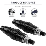 2X Led Whip Light Spring Mounting Bracket Base Mounts For Atv Utv W/ Flag & Remo. Fixed Price $30.49.
