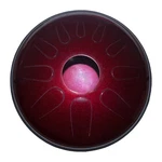 Idiopan Dominus 14" Steel Tongue Drum, Tunable W/ Mallets - Ruby Red. Fixed Price $449.00.