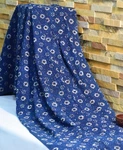 Indian Block Print Fabric Cotton Indigo Blue Dress By The Yard. Fixed Price $11.26.