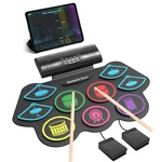 Electric Drum Set, 9-PADS Electronic Kit With Headpho.... Fixed Price $58.63.