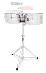 Latin Percussion LP255-S 12" And 13" Tito Puente Timbales Stainless Steel. Fixed Price $799.99.