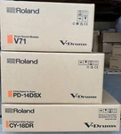 Roland V71 Sound Module + PD-14DSX Snare CY-18DR Ride For V-drums (3PC Set). Fixed Price $3993.80.