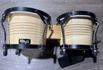 Stagg BW-70-N 6" & 7" Traditional Wooden Tunable Bongo Set Natural. Fixed Price $71.99.