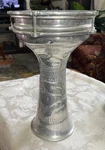 Mid-east Tunable Aluminum Doumbek Engraved Adjustable Drum Synthetic Head. Fixed Price $28.99.