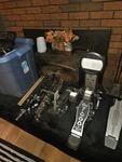 Simmons Titan 50 Electronic Drum Kit Mesh Pads Double Bass Pedal Sticks. Fixed Price $600.00.