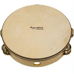 Tycoon Round Headed Wooden Tambourine Double Row Brass Jingles - Orchestral. Fixed Price $87.45.