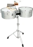 Toca TPT1415-SS Pro Line Timbale Set W/stand Stainless Steel. Fixed Price $549.99.