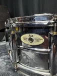 Pearl 6.5X14 Sensitone Elite Custom Alloy Steel Snare Drum. Fixed Price $200.00.