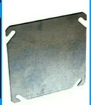 10 Pack Raco 8752-5 Square Electrical Box Cover, Steel, Black, 4". Fixed Price $18.88.