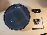 Alesis Strike 12 Red Mesh Tom W/ Rod, Cable & Clamp - Rust On Rim #3P8. Fixed Price $149.00.