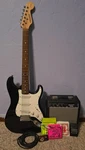 Fender Starcaster Electric Guitar Starter Kit. Fixed Price $300.00.