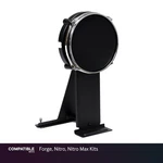 Alesis 8-INCH Mesh Kick Pad With Stand Forge, Nitro, Max Kits. Fixed Price $199.99.
