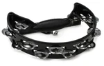 Rhythm Tech Pro Series Tambourine - Black/black With Steel Jingles. Fixed Price $59.99.