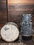 Gretsch Brooklyn Drum Set (24 13 16) Black Oyster Pearl. Fixed Price $2300.00.