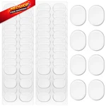 Yeshone 60 Pieces Drum Dampeners Pads Silicone Soft Moon Gels For Clear. Fixed Price $11.18.