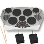 Electric Drum Kit 7 Pad Portable Tabletop Usb Aux PTED06 Silver Pyle Electronic. Fixed Price $369.99.
