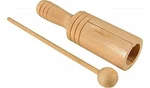 Trophy Small Wood Tone Block With Mallet. Fixed Price $6.75.