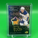 2021-22 Ud Premier- John-jason Peterka 211 Star Systems Auto Patch Gold /25 (rc). Fixed Price $135.00.