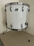 Ludwig Vistalite White 16X18 Floor Tom, Excellent All Original. Fixed Price $699.00.