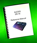 Owners Manual For Alesis SR-16 Drum Machine 71 Pages W/clear Covers!. Fixed Price $20.55.