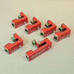 Set Of 6 Ddrum Pro Acoustic Triggers 1X Snare Bass 4X Tom Used, Tested. Fixed Price $199.00.