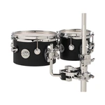 Dw Design Series Concert Tom Set 5X6"/5X8" - Black Satin Lacquer. Fixed Price $439.00.