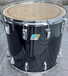 Ludwig Usa 16" Floor Tom Drum Ply Black Ebony Nice W/ Legs. Fixed Price $376.00.