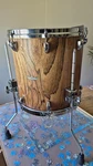 Tama Star Walnut Floor Tom Drum 14X14. Fixed Price $900.00.