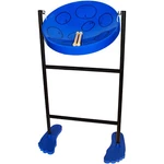 Panyard Jumbie Jam W1058 G Diatonic Steel Drum, Blue W/ Floor Stand. Fixed Price $224.95.