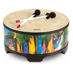 Remo Kid's Percussion Rain Forest Gathering Drum 8 X 16 In.. Fixed Price $109.95.