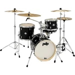 Pdp By Dw New Yorker 4PIECE Shell Pack 16 In Bass Drum Black Onyx Sparkle. Fixed Price $449.99.