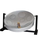 Panyard Jumbie Jam W1084 Steel Drum Table Top Stand Silver G Diatonic. Fixed Price $125.00.