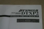 Yamaha DTXP2 Dtxpress Drum Trigger Module Overall Circuit Diagram. Fixed Price $29.95.