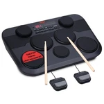 Pyle Electronic Tabletop Digital Drum Set W/ 7 Touch Sensitive Pad + Pedals. Fixed Price $231.99.