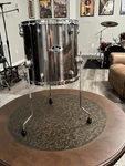 Pearl Export Floor Tom - 14 Inches, Smokey Chrome. Fixed Price $150.00.