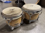 Lp Matador Wood Bongo Natural/chrome Tone Hardware M201-AWC Loved!! #MH4. Fixed Price $124.55.