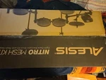 Alesis Nitro Mesh Kit Eight-piece Electronic Drum With Heads. Fixed Price $473.00.