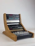 Volca Korg Three Mode Rack Real Oak Stand Side Wooden Panel Beats Bass. Fixed Price $60.00.