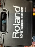 Roland RT-KIT1 Drum With Carrying Case 4 Triggers. Fixed Price $77.00.